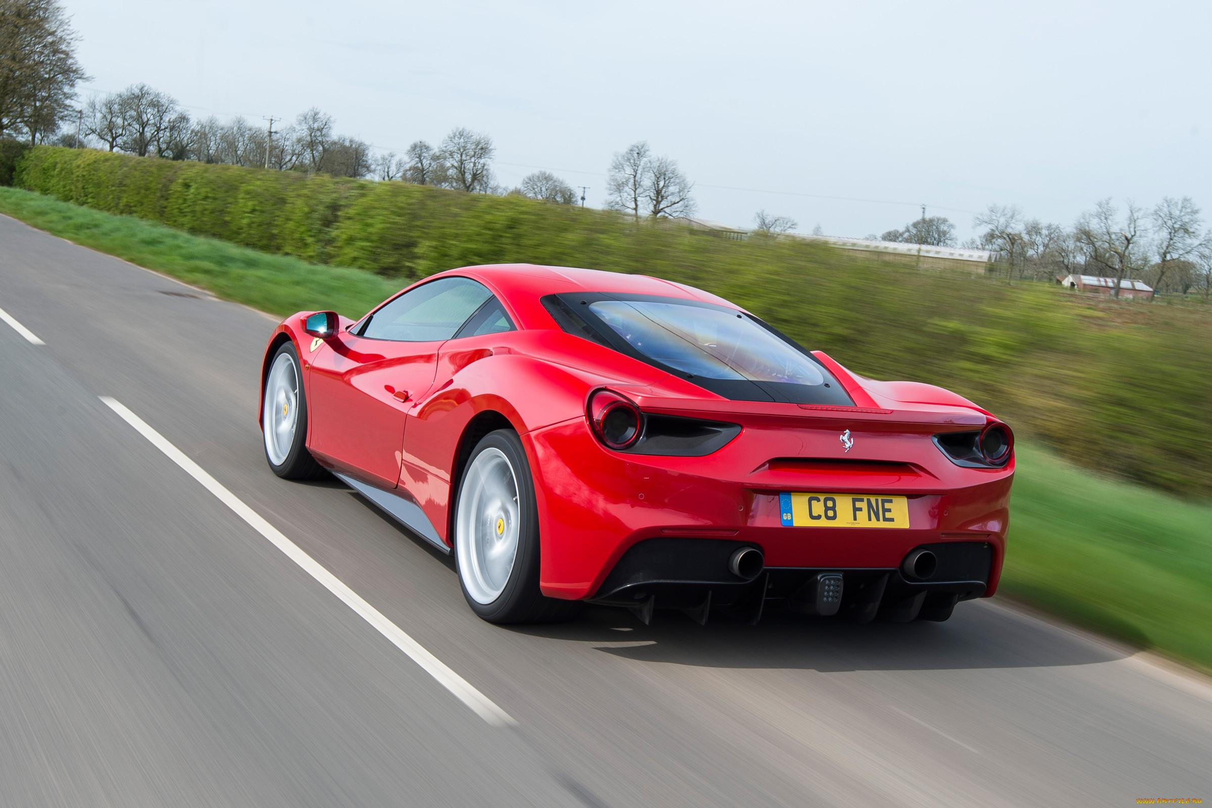 , ferrari, 2015, uk-spec, 488, gtb